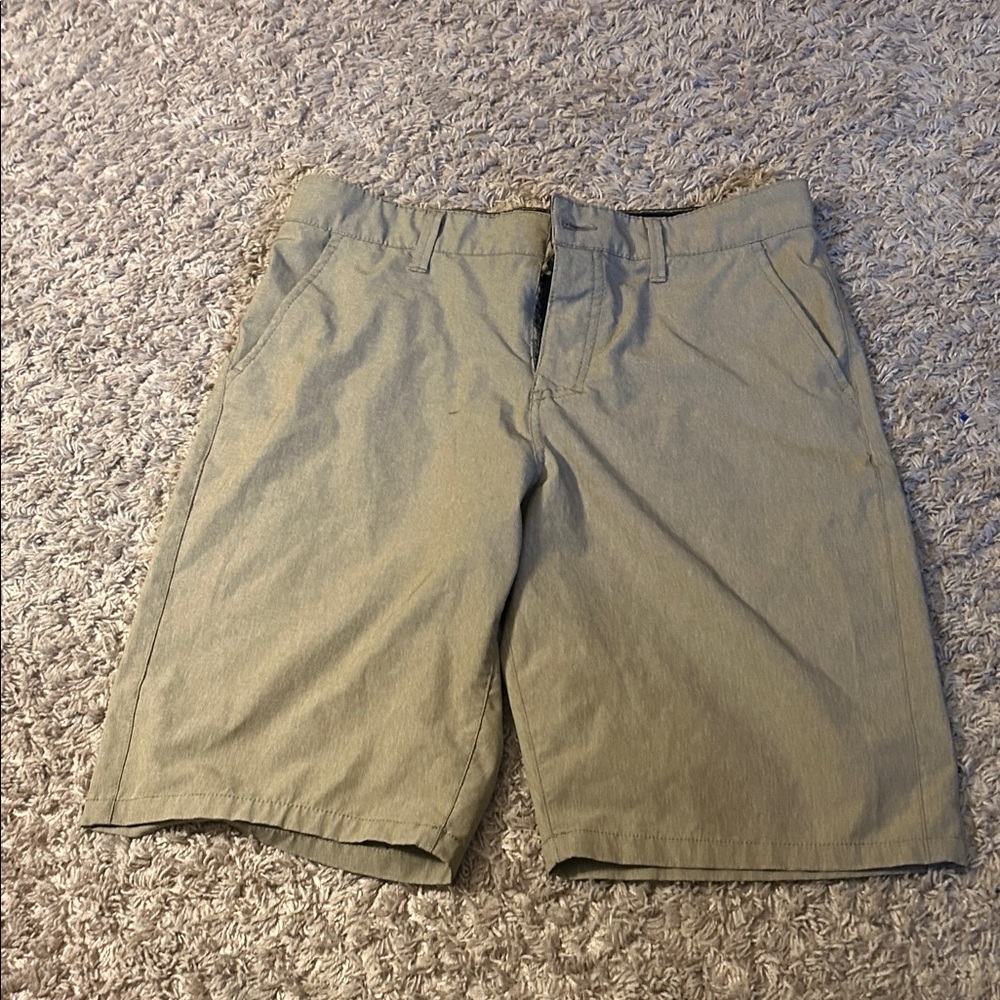Tony Hawk Men's Khaki Flat Front Shorts